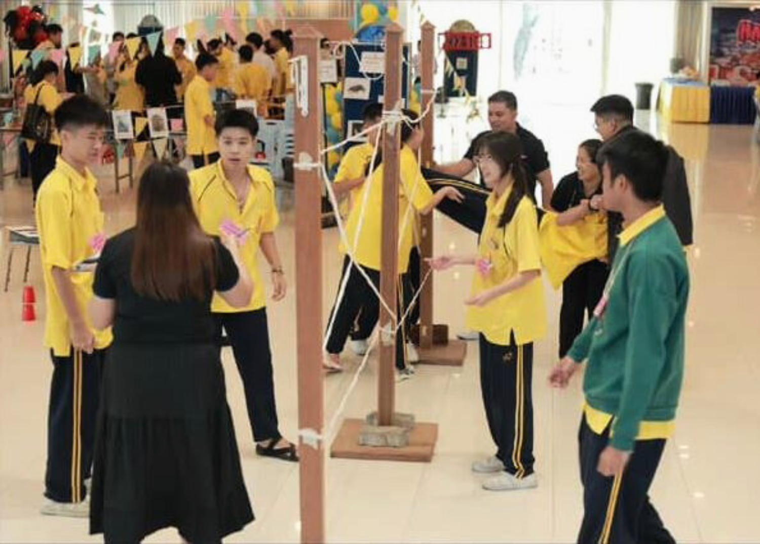 SPR BFITS Program Mathayom 4, 5, and 6 students during the School Expo