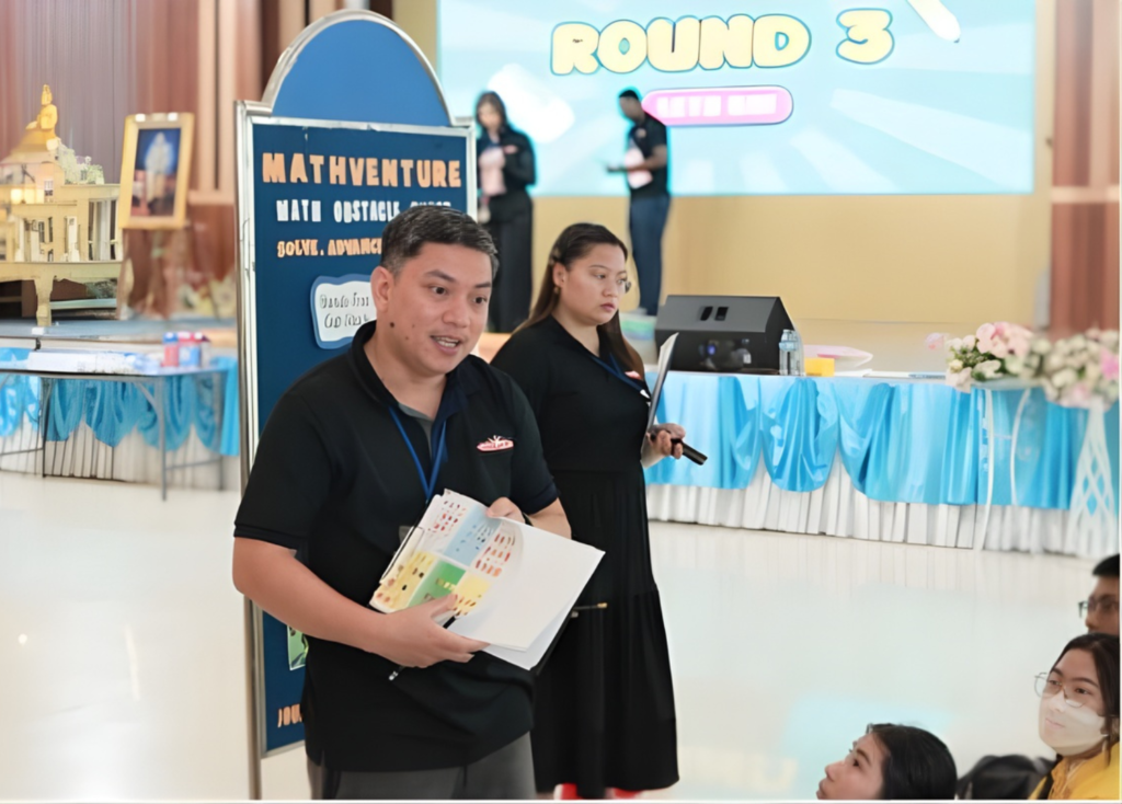 Teacher Afton Murillo during the SPR BFITS Program Expo